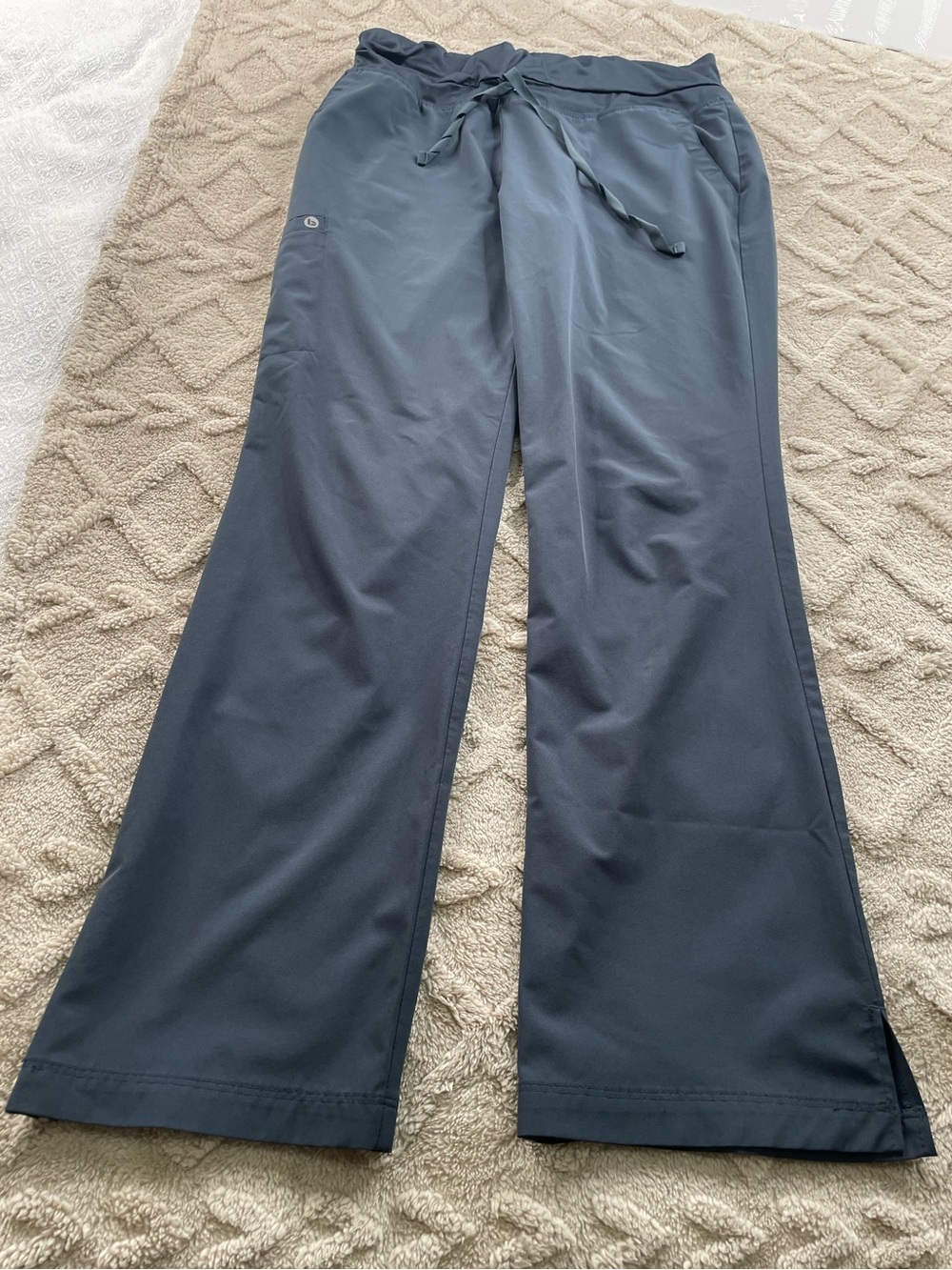 Barco One DK Charcoal Gray Straight Leg Scrub Jogger Pants Sz  Medium - Medical